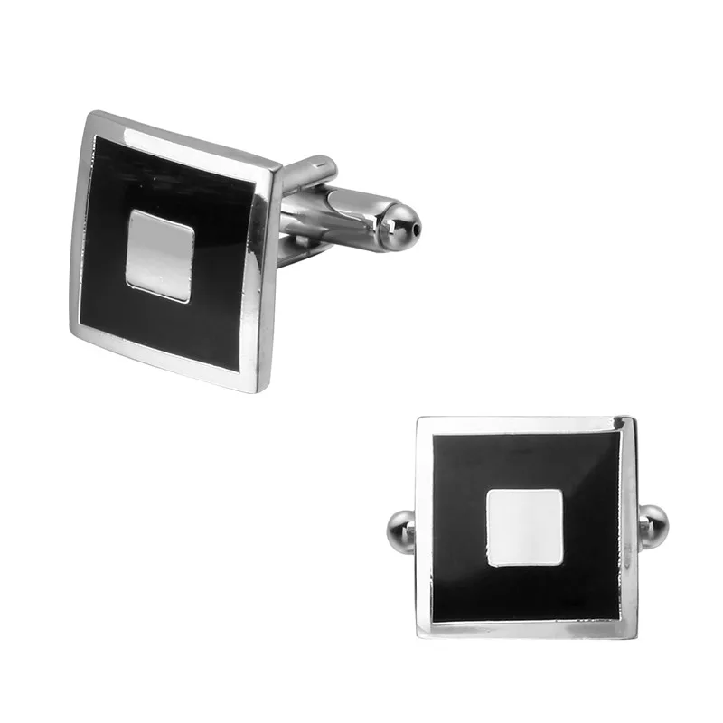 

Мужские рубашки запонки Высокое качество медный материал коробка формы запонки 5 пар упаковки для продажи