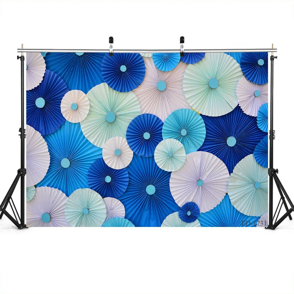 Paper Flowers Photography Backgrounds Birthday Party Photographic Backdrops For Photo Studio Child Baby Newborn Shootings | Электроника