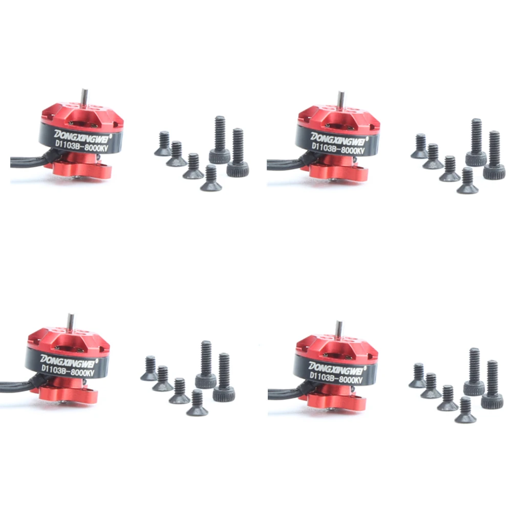 DONGXINGWEI Racing Edition 1103 D1103B 8000KV 1 3S бесщеточный двигатель для 50 100 радиоуправляемых