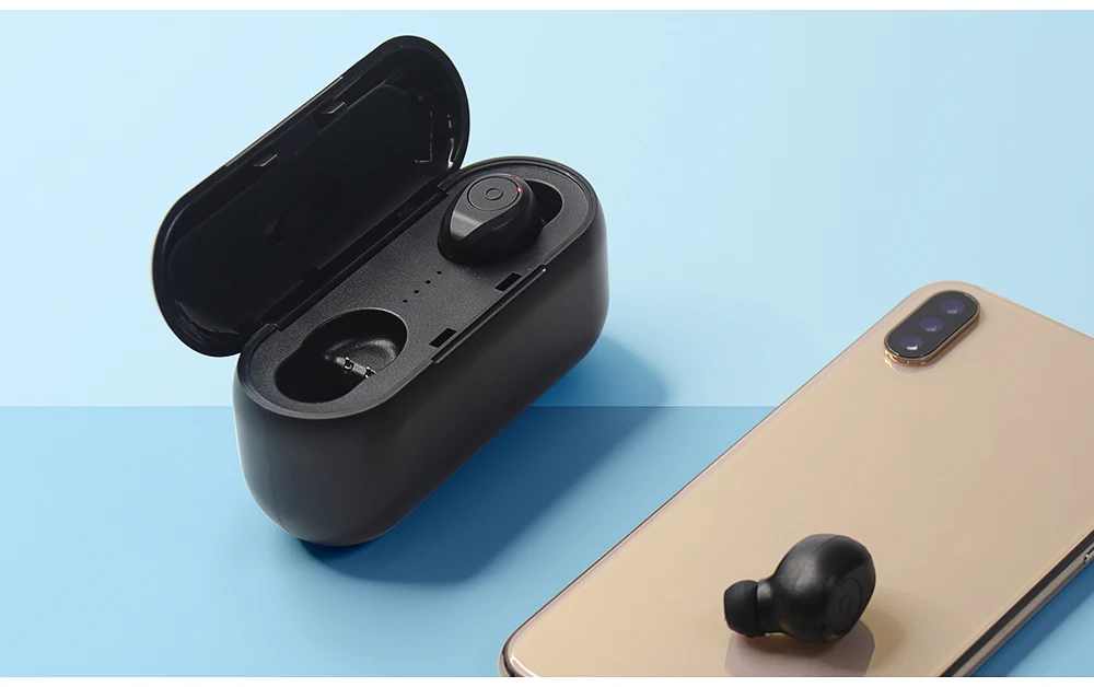 In Store Ubeamer TWS Bluetooth 5.0 Earphone Long Standby. Wireless Headset 1500mAH Battery Case for music/call HIFI earphone