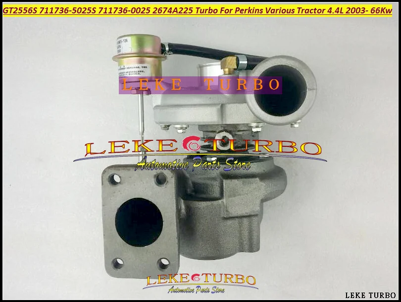 GT2556S 711736 5025S 0025 0029 2674A225 турбо для трактора Perkins 4.4L экскаватор погрузчик 420D IT vista 4 2003