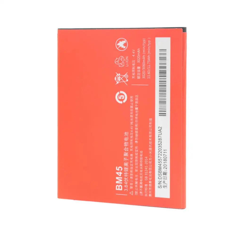 TBUOTZO 1XPhone Батарея BM 45 BM45 Перезаряжаемые для Xiaomi Redmi Note 2 телефона Замена 3 84 V