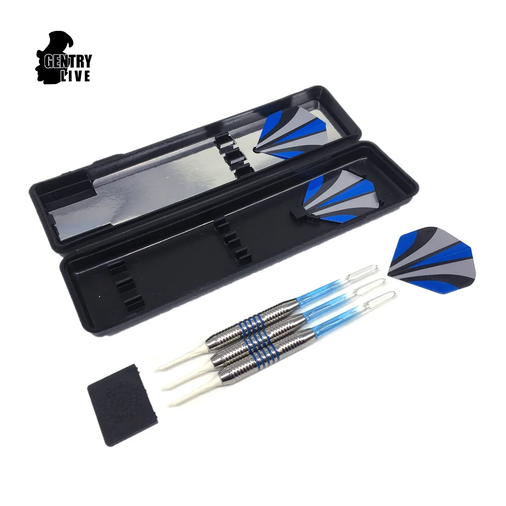 Cheap soft tip iron barrel darts tungsten color and blue dart for electronic Discount Factory hot sale metal set | Спорт и