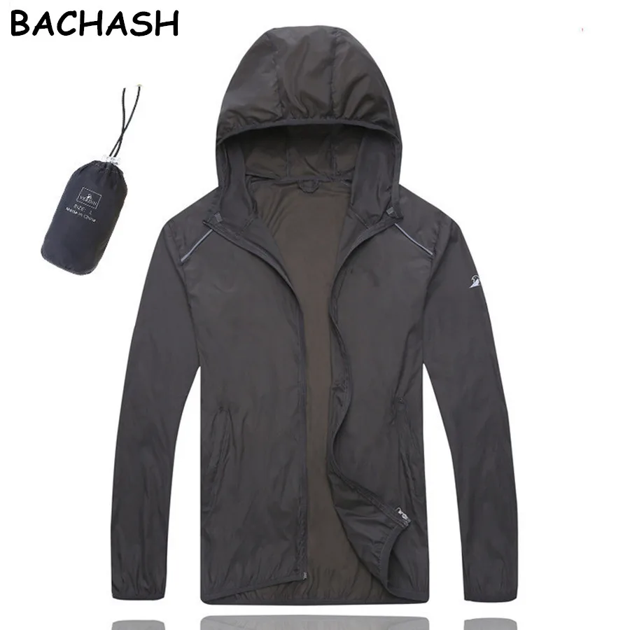 BACHASH 2018 Модный повседневный тонкий светильник цветная ветровка пальто с защитой