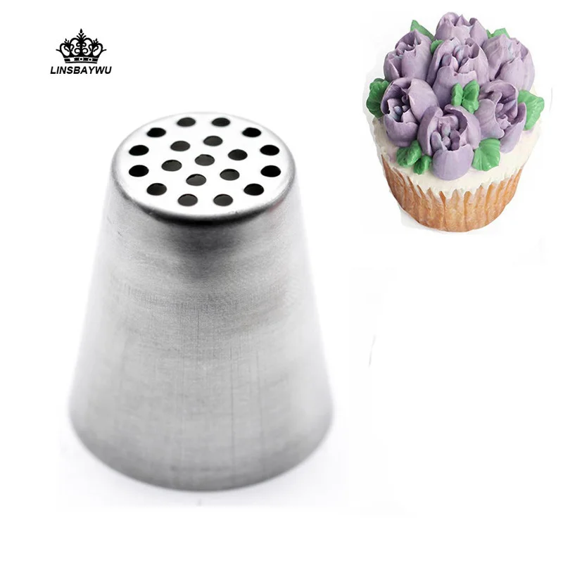 1 шт. кондитерские насадки из нержавеющей стали|pastry tools|russian icing pipingnozzle tip |