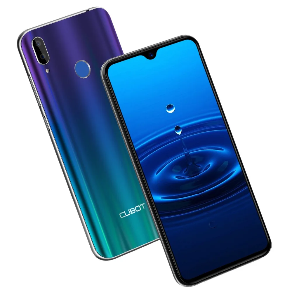 Cubot R15 Android 9 0 2 ГБ 16 четырехъядерный смартфон MT6580P 6 26 дюйма 19:9 экран с защитой от