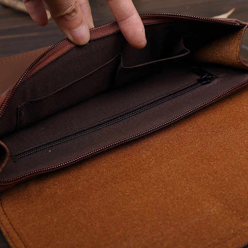 Модные Винтажные Ручные Сумки из искусственной кожи мужской кошелек для отдыха