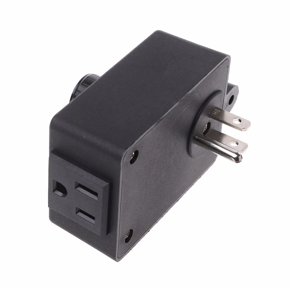 AC 120V 15A вентилятор переменной Напряжение Скорость Управление электродвигатель Реостат регулятора