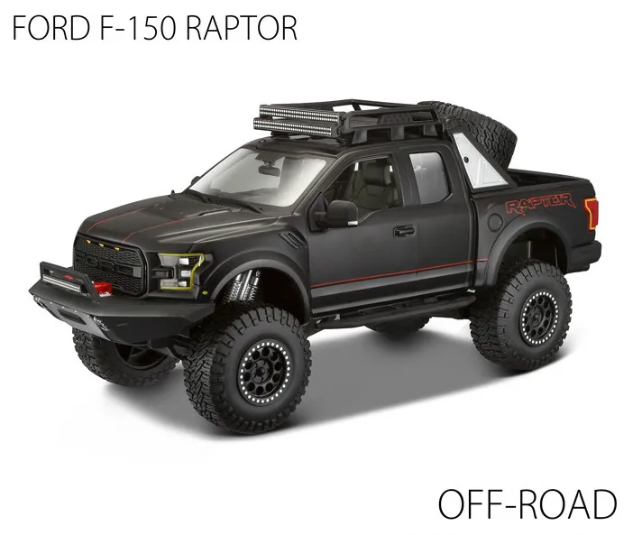 1/24 литые под давлением Ford Raptor F150 внедорожные и Se-Trucks пикап модели автомобилей игрушки для детей carros de metal подарки для мальчиков
