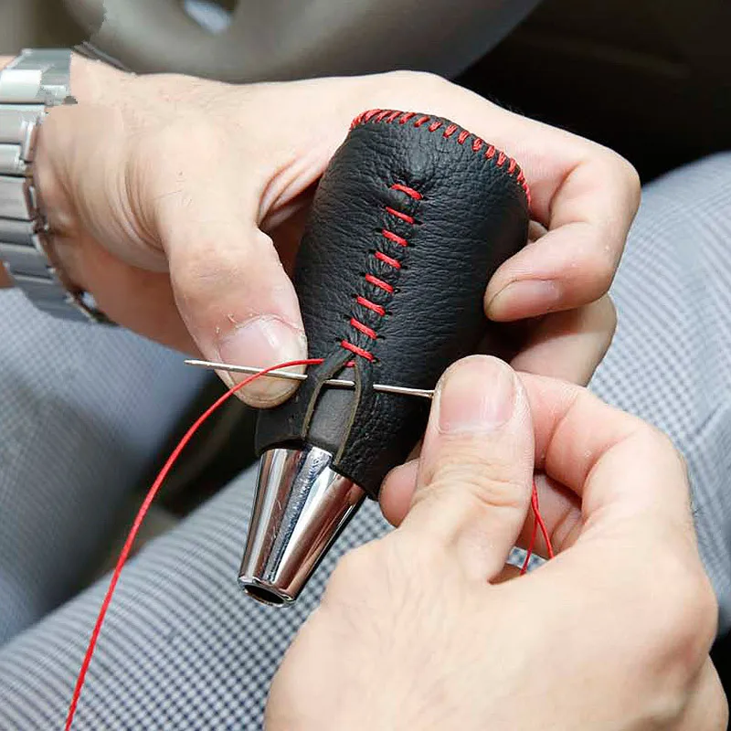 Автомобильный чехол для рычага переключения передач из натуральной кожи Lexus Rx200t