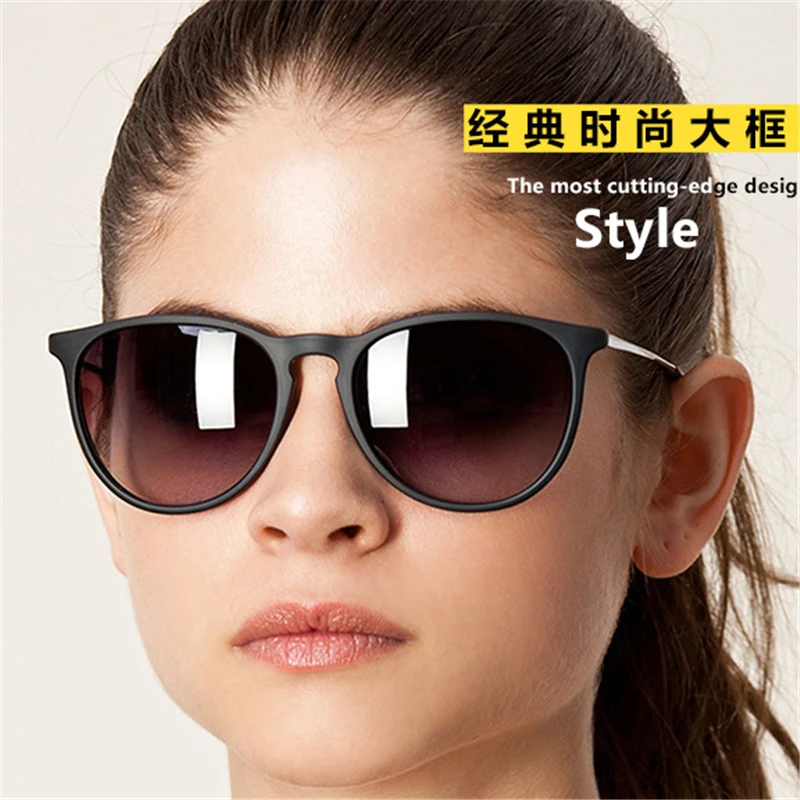 Женские круглые солнцезащитные очки Oculos De Sol Femininos брендовые металлические