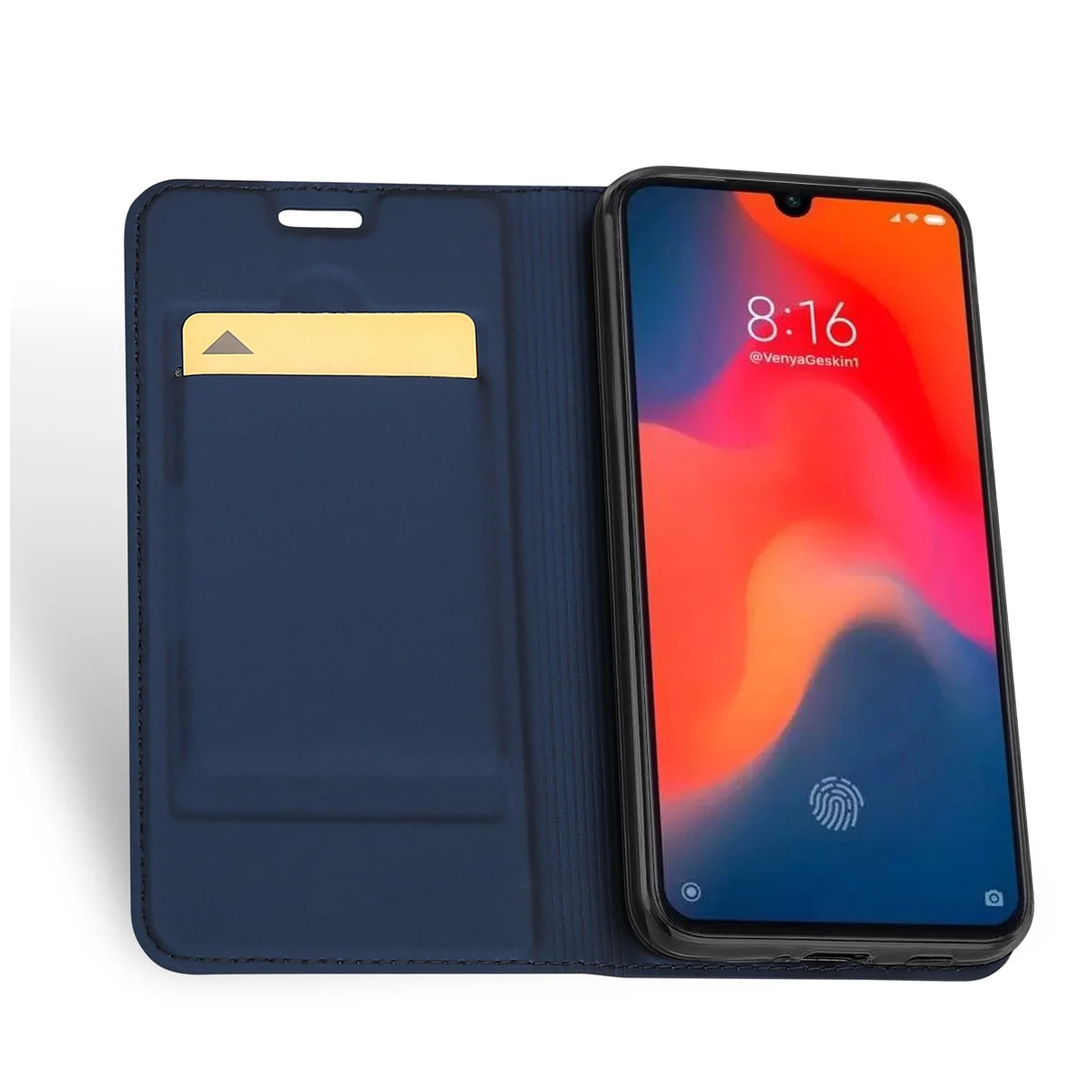 Чехол из искусственной кожи для Xiaomi mi 9 T Роскошный ультра тонкий флип чехол