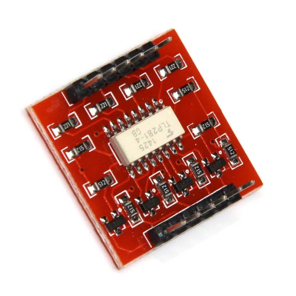 TLP281 4 CH канальный опто изолятор IC модуль для Arduino Плата расширения высокий и