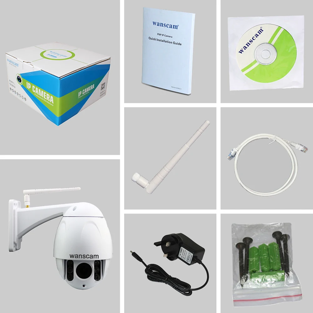 WANSCAM HW0045 Wi Fi IP Камера 1080 P 2MP Ночное видение IP66 Водонепроницаемый CCTV Камеры