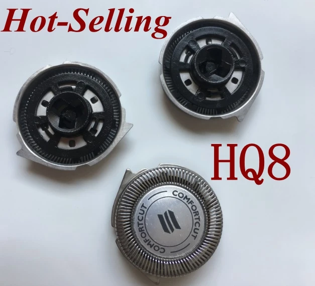 3 шт. новые сменные головки для электробритвы PHILIPS HQ8 HQ9 HQ64 HQ8445 HQ8825 HQ8830 HQ8845 HQ8850 HQ8865