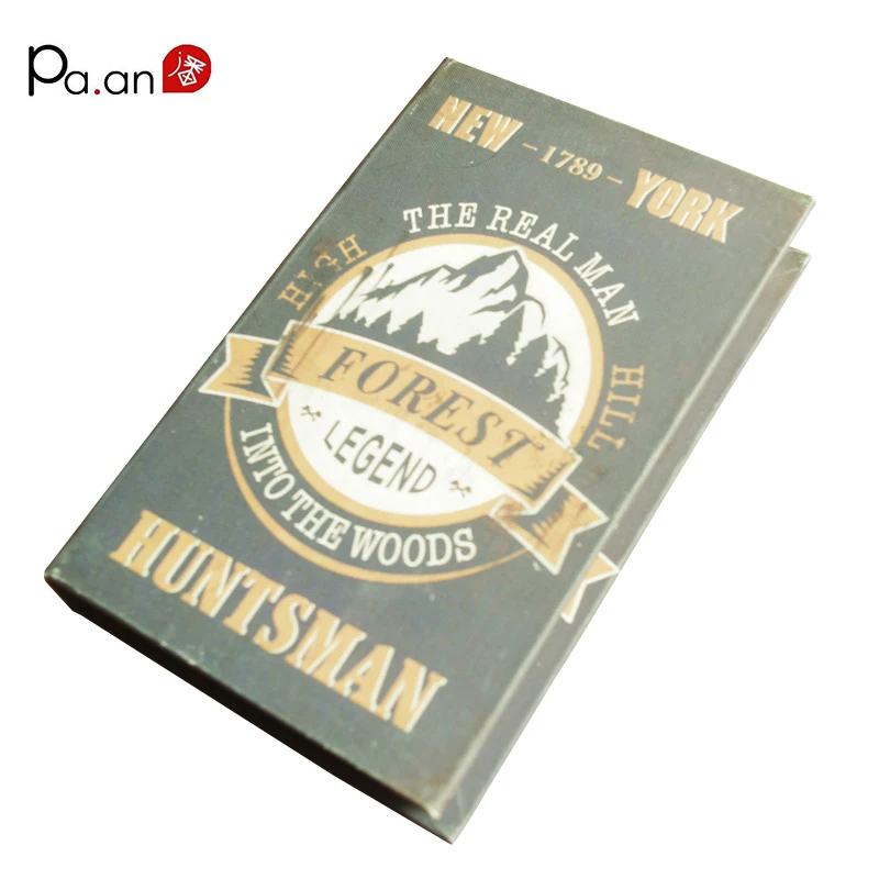 Европейский ретро имитация коробки для хранения книг деревянное домашнее