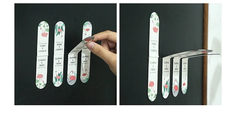 Креативный Магнитный Фламинго Закладка Bookmarks для книг