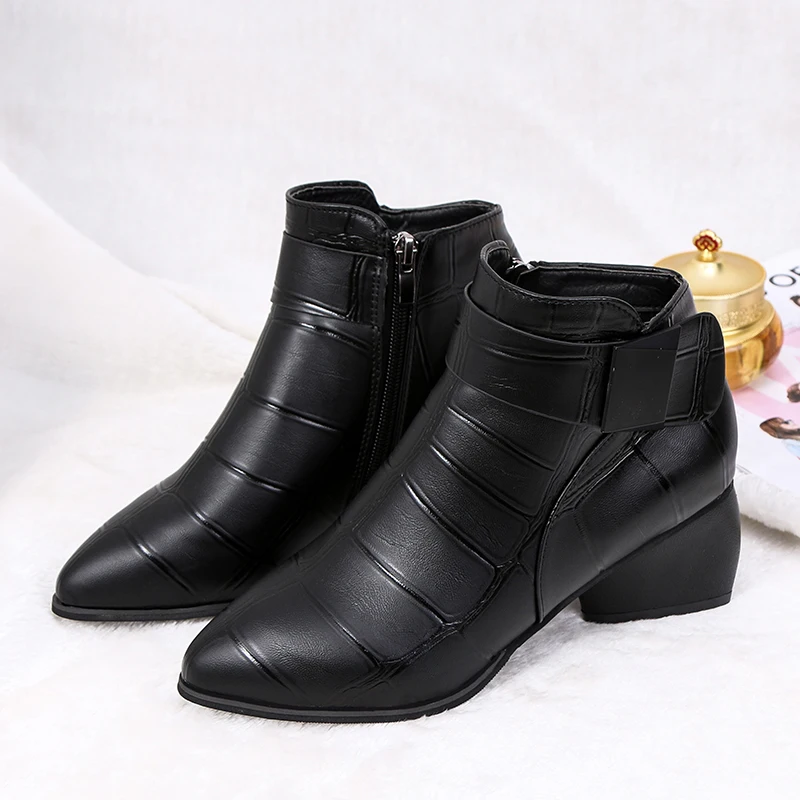 Size35 40/Новинка 2018 года женские ботильоны для дождливой погоды осенняя