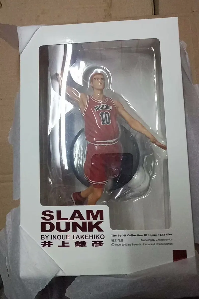 Slam Dunk ханамичи сакураги 30 см Модель Аниме ПВХ Фигурки игрушки для коллекции