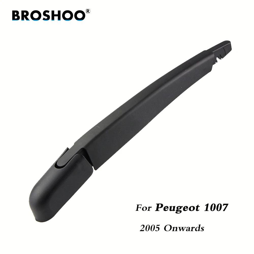 BROSHOO Car Rear Wiper Blade Blades Back Windscreen Wiper Arm For Peugeot 1007 Hatchback (2005 Onwards) Auto Styling front and rear wiper blades for opel astra g hatchback 1998 2004 windshield wiper auto car styling 20 19 16