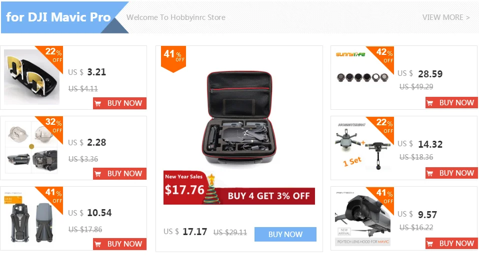 HOBBYINRC 4 шт. для DJI MAVIC PRO/MAVIC 2 PRO/MAVIC 2 ZOOM Bump-proof Защитная крышка двигателя Защитная силиконовая крышка