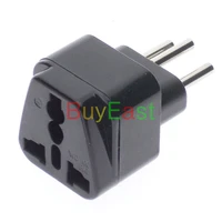 lot 10 swiss switzerland 3 pin power plug adapter convert eugeusauukchina world plug ac100250v 10a black color