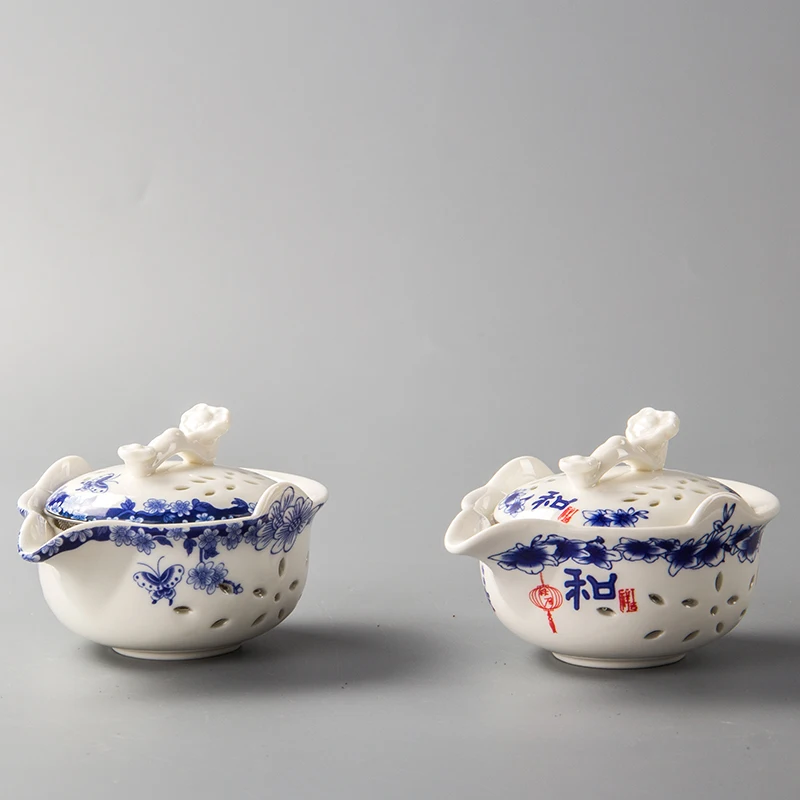 Китайский фарфоровый чайник и чашка набор белый костяной китайский чайный