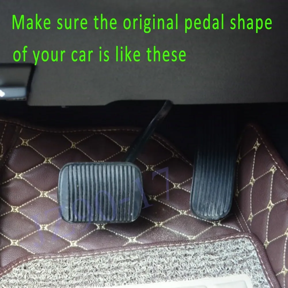 Не сверлящие Нескользящие педали из нержавеющей стали для газового топлива