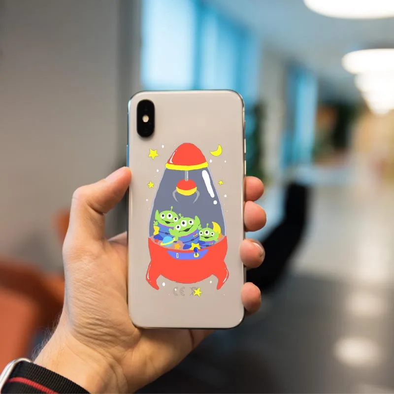 TPU Игрушка история инопланетяне Монстры Мультфильм Прозрачный Мягкий ТПУ силиконовый чехол для iPhone 11Pro 5S SE XS Max XR X 6 6S 7 8 Plus - Цвет: TPU