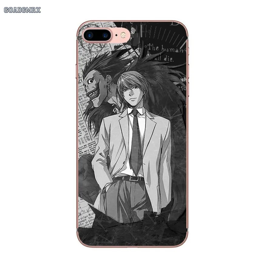 Мягкий прозрачный чехол для Huawei P Smart G7 G8 P7 Mate 10 P20 Pro P8 P9 P10 Lite Mini GR5 2017 Death Note Ryuk Anime