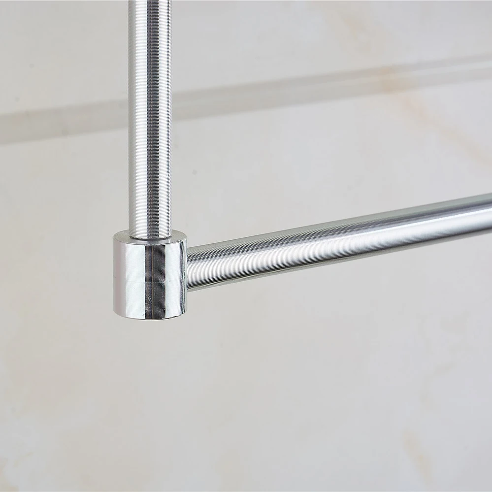 Практичная настенная алюминиевая полка для ванной комнаты XOXO 3020 | Обустройство