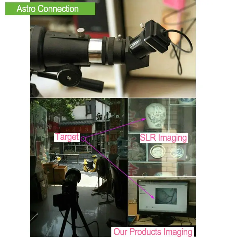 Datyson 1 25 дюйма телескоп цифровой окуляр камера электронный для астрофотографии с