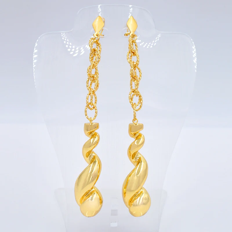 Ювелирные изделия Sunny Jewelry модные ювелирные 2021 длинные висячие женские серьги из
