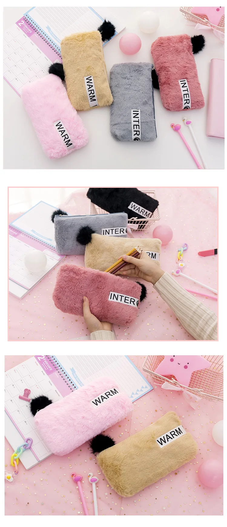 Чехол для карандашей estojo escola kawaii estuche para lpices plumier scolaire fille школьные принадлежности trousse scolaire многофункциональная коробка