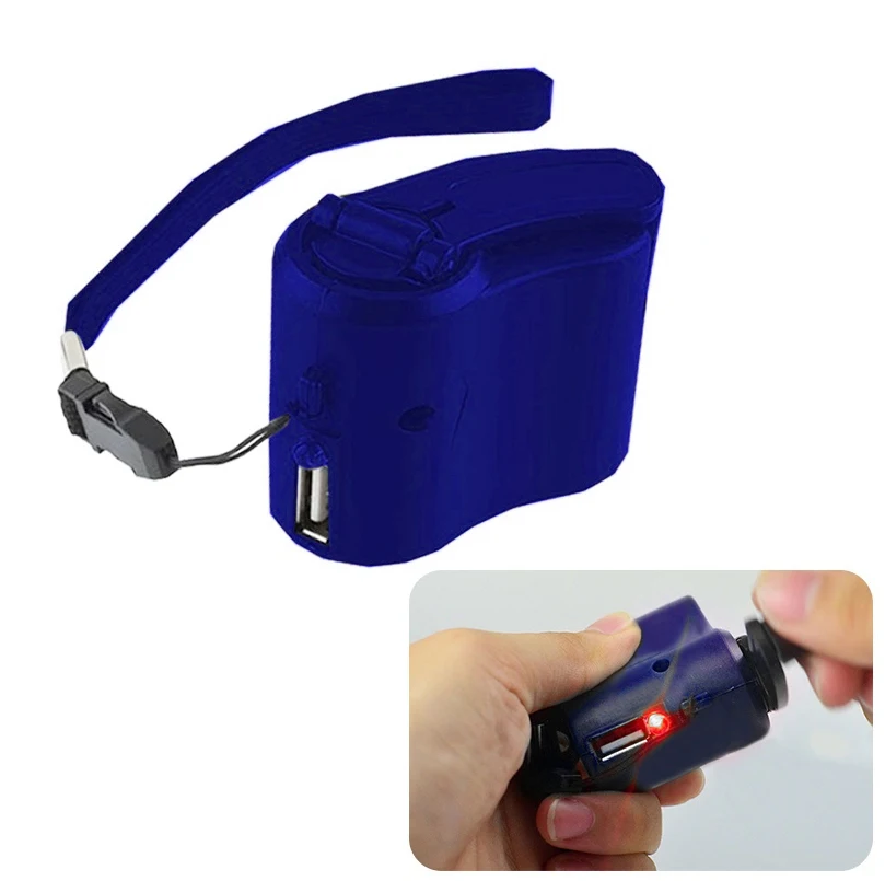 Портативный USB телефон аварийное зарядное устройство DC В 6 в 300mA Ручное Зарядное