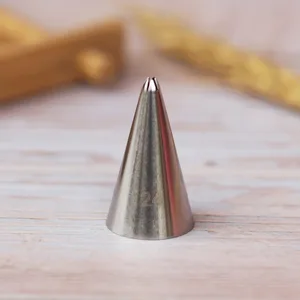 Насадки для украшения торта #24, кондитерский мешок, из нержавеющей стали