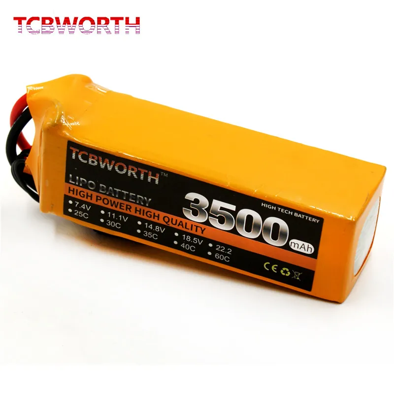 TCBWORTH батареи 22 2 V 3500mAh 35C 6S RC игрушки LiPo батарея для радиоуправляемый самолет