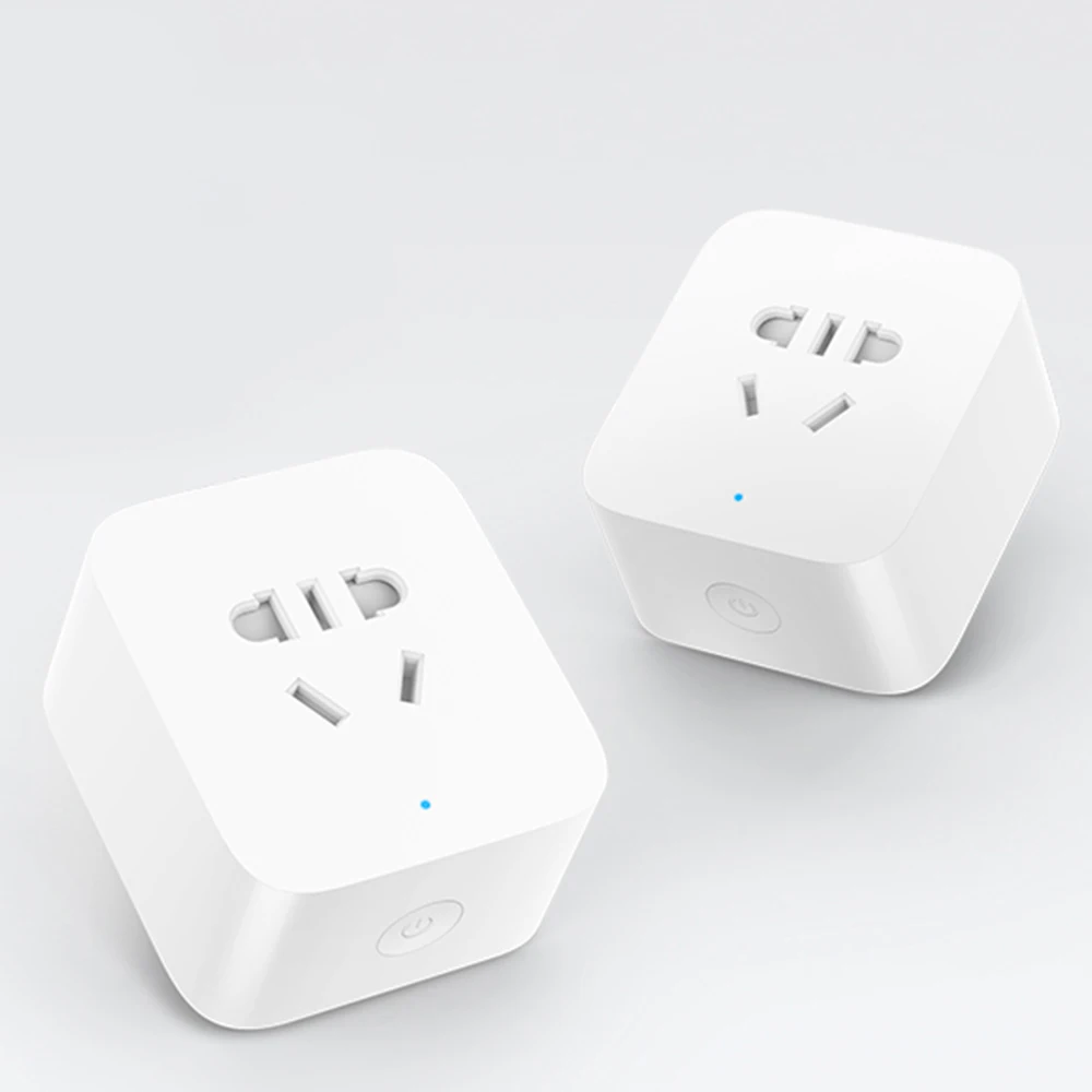 Оригинальная умная розетка Xiaomi Mijia улучшенная версия двойной USB-разъем 10 А 250 В