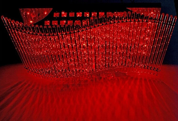 Современная хрустальная люстра светодиодная лампа с дистанционным управлением