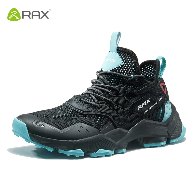 Rax Mens Running Shoes Outdoor Sports Sneakers Men Breathable Mesh Athletic Trainers Cushioning Gym Sneakers Zapatillas Hombre