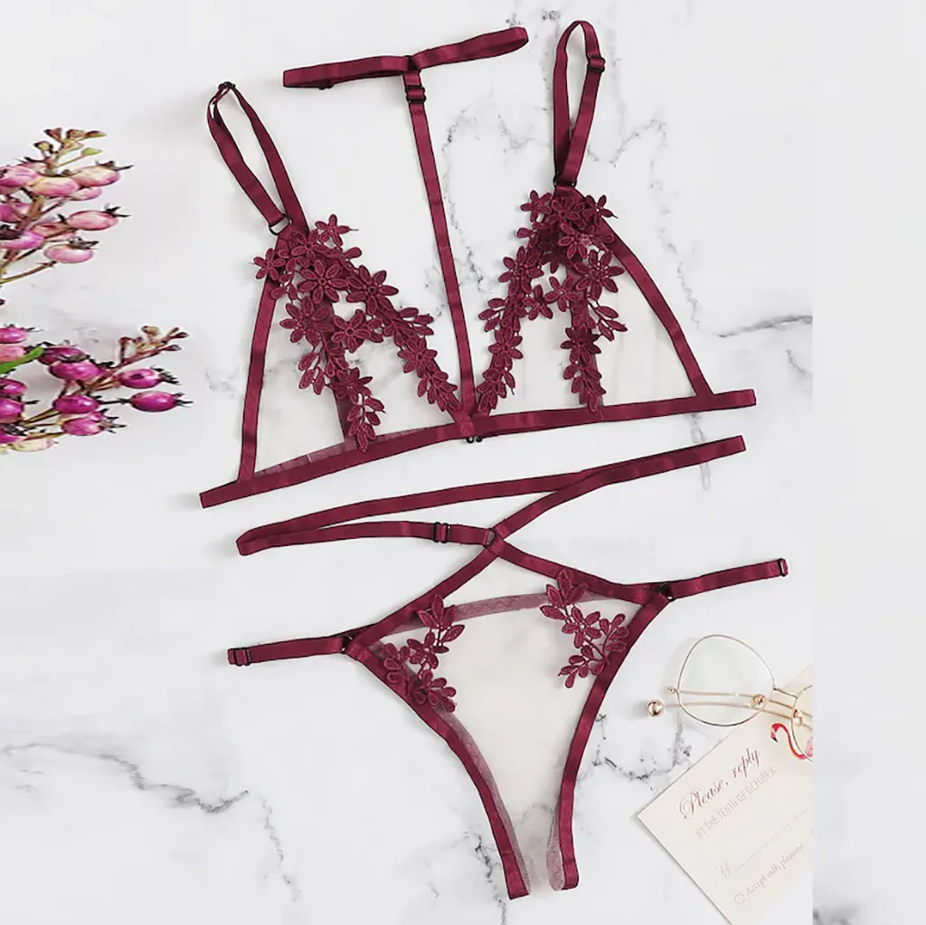 Женское нижнее белье кружевное прозрачное экзотическое|Белье бейбидолл и