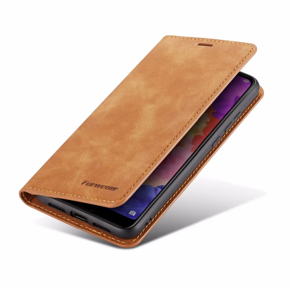 Роскошный Магнитный флип-чехол для Huawei P30 P40 Pro Lite чехол-кошелек из искусственной