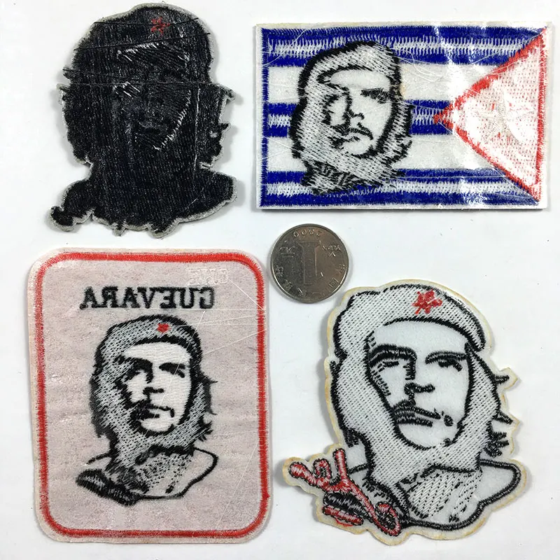 Лидер продаж! Нашивки Che Guevara Hero с вышивкой 80*80 мм|Заплатки| |