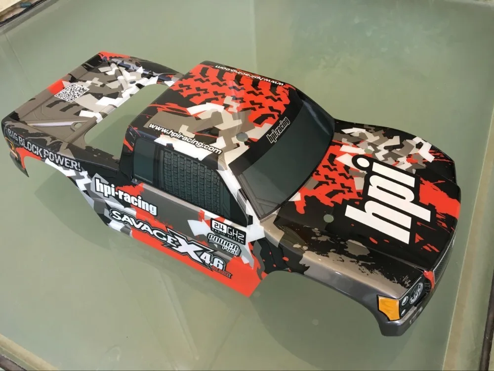 HPI 1/8 внедорожный монстр грузовик Окрашенный корпус для HPI SAVAGE 4,6