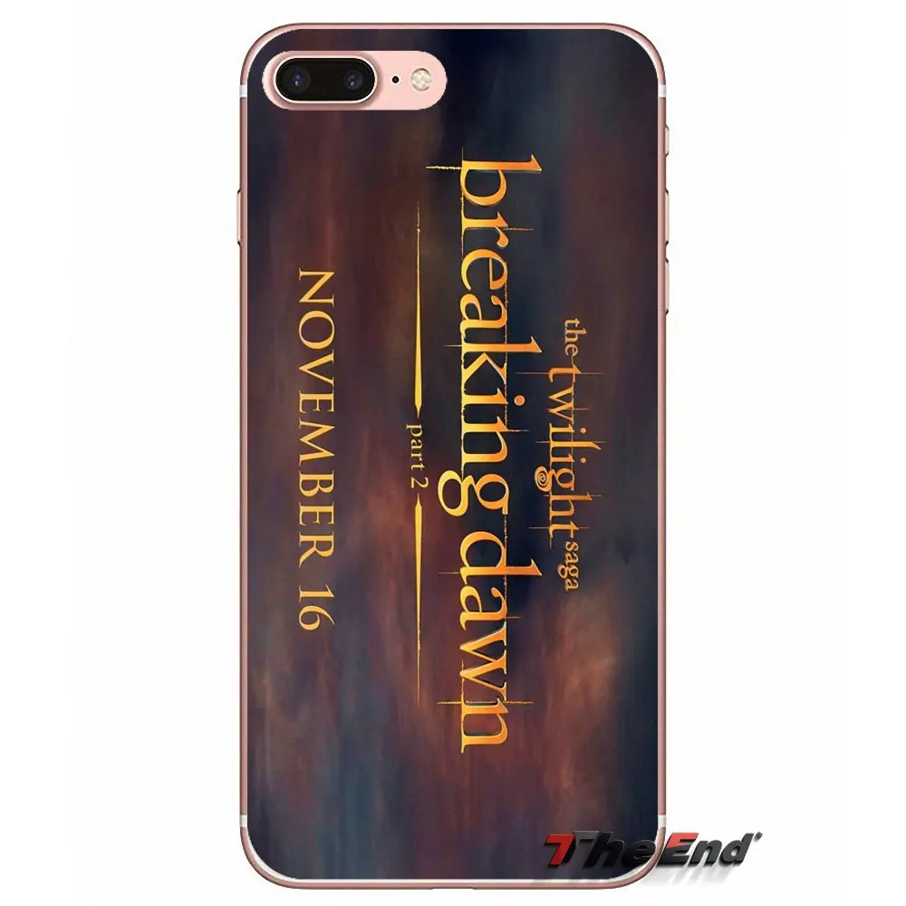 Мягкий ТПУ чехол для iPhone X 4 4S 5 5S 5C SE 6 6S 7 8 Plus Samsung Galaxy J1 J3 J5 J7 A3 A5 2016 2017 twilight saga eclipse Movie |
