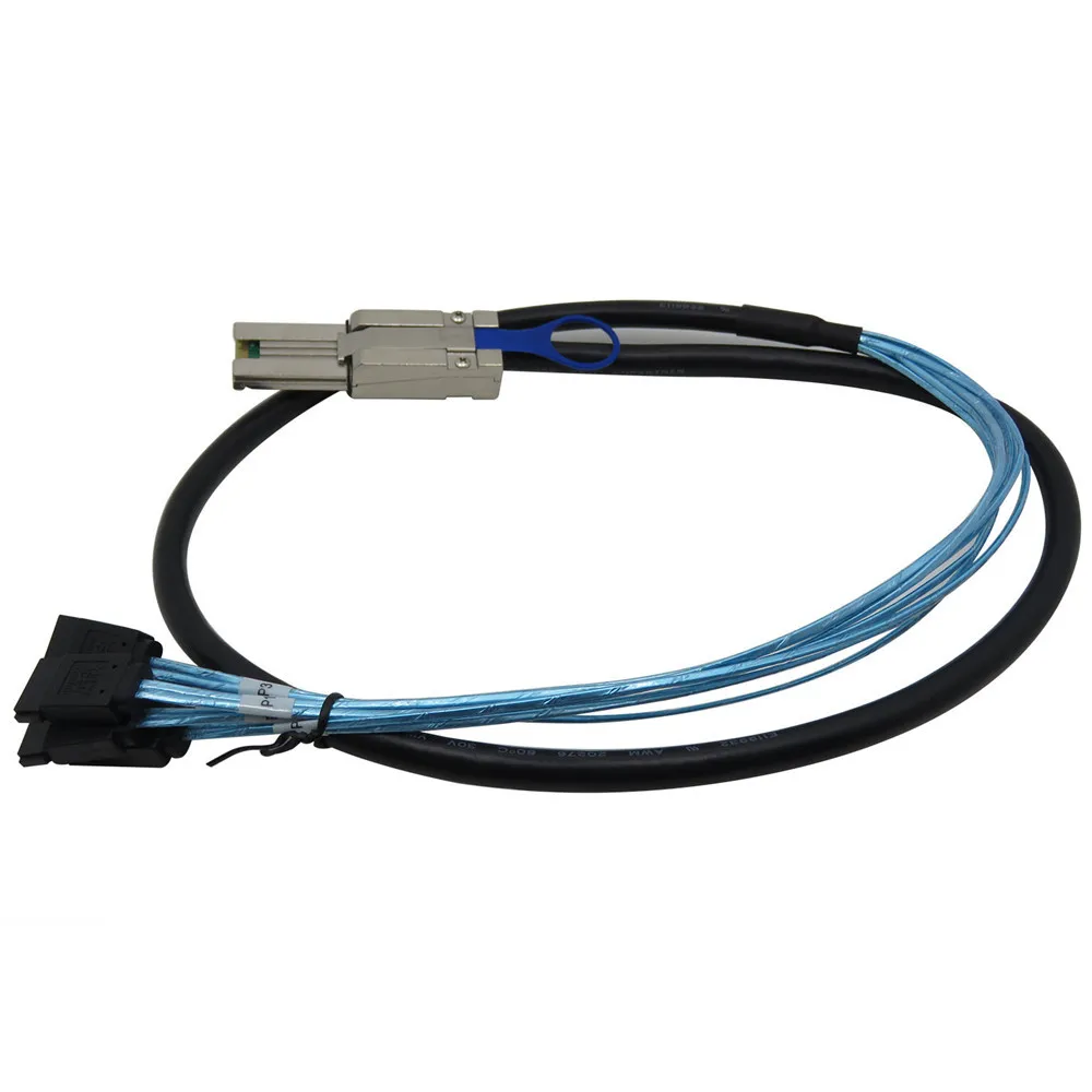 SFF 8088 мини SAS 26P 4SATA кабель с защелкой L = 1 0 2 м|cable outer|cable spacingcable container |