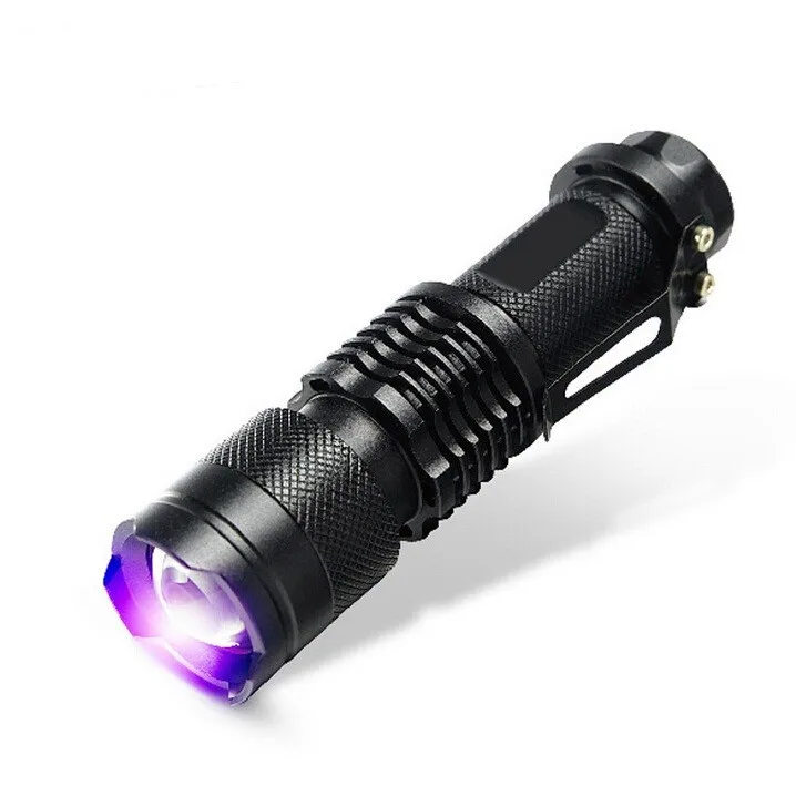 Новые фиолетовые вспышки светильник УФ 395nm CREE светодиодный вспышка Светильник