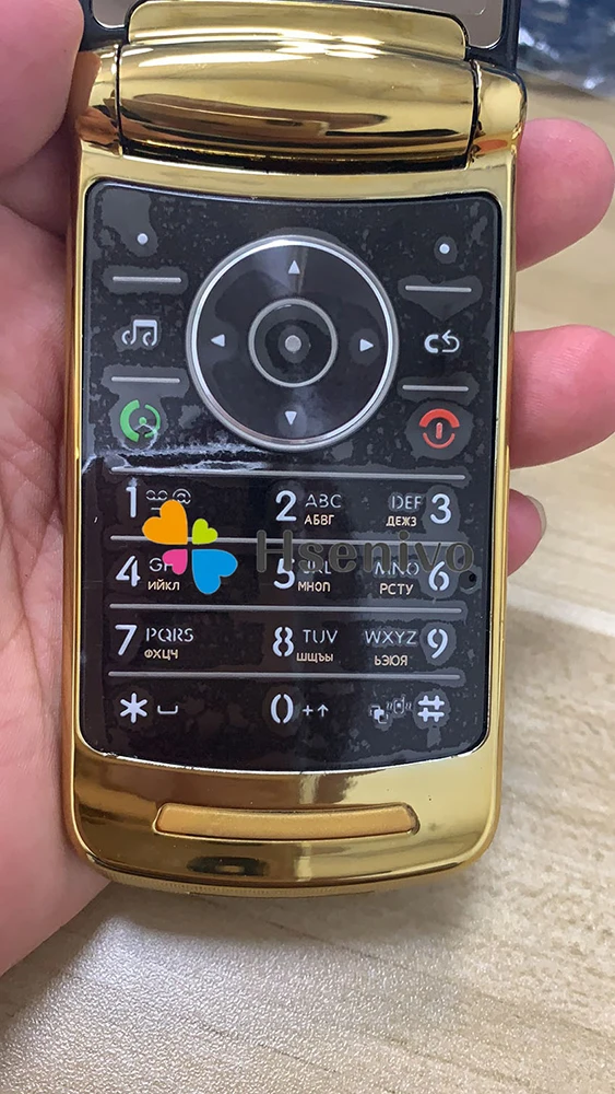 Отремонтированный разблокированный мобильный телефон Motorola V8 2MP сотовый телефон с 512M или 2GB rom
