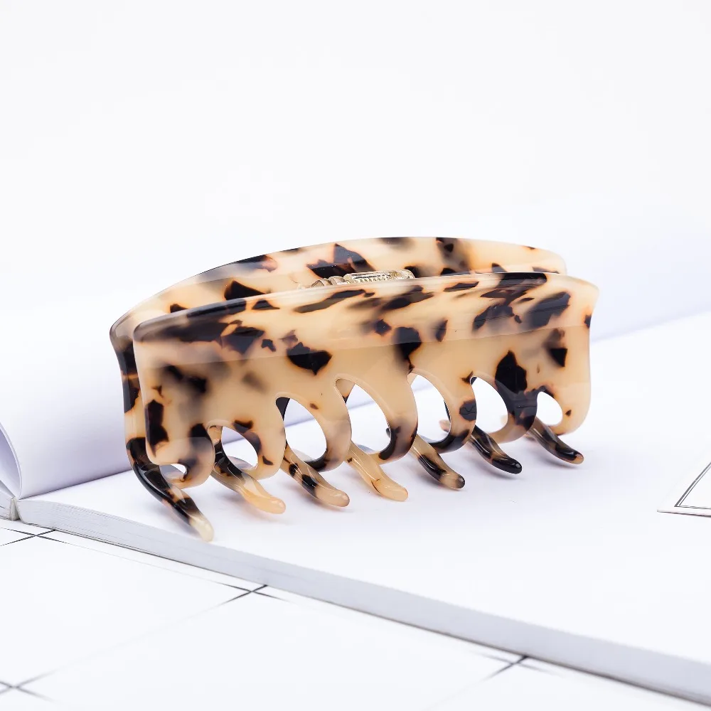 1 шт. целлулоидный большой коготь для волос 10 5 см роскошный французский дизайн