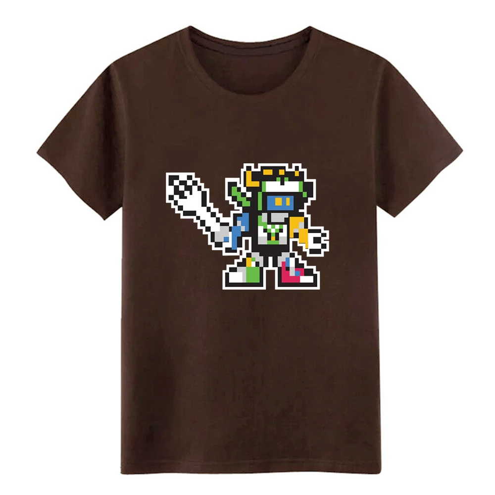 Voltron Stackitron Футболка дизайнерская хлопковая с круглым вырезом Стандартный фитнес